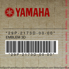 29P-2173D-00-00 Original OEM YAMAHA