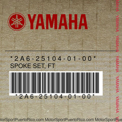 2A6-25104-01-00 Original OEM YAMAHA