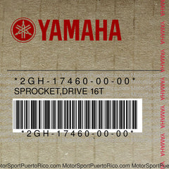 2GH-17460-00-00 Original OEM YAMAHA