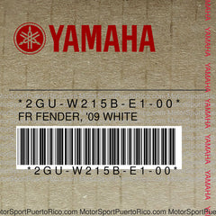 2GU-W215B-E1-00 Original OEM YAMAHA