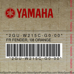 2GU-W215C-G0-00 Original OEM YAMAHA