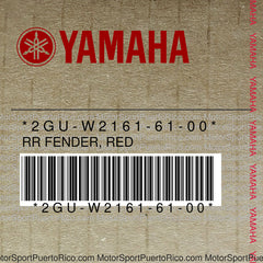 2GU-W2161-61-00 Original OEM YAMAHA