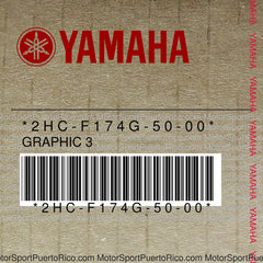 2HC-F174G-50-00 Original OEM YAMAHA