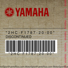 2HC-F1787-20-00 Original OEM YAMAHA