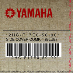 2HC-F17E0-50-00 Original OEM YAMAHA
