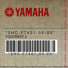 2HC-F7421-00-00 Original OEM YAMAHA