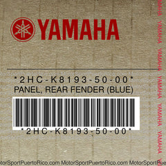 2HC-K8193-50-00 Original OEM YAMAHA