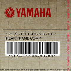 2LS-F1190-98-00 Original OEM YAMAHA
