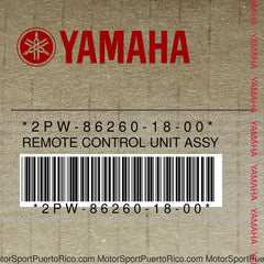 2PW-86260-18-00 Original OEM YAMAHA