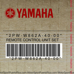 2PW-W862A-40-00 Original OEM YAMAHA