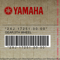 2XJ-17251-00-00 Original OEM YAMAHA