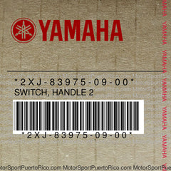 2XJ-83975-09-00 Original OEM YAMAHA