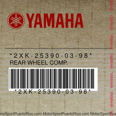 2XK-25390-03-98 Original OEM YAMAHA