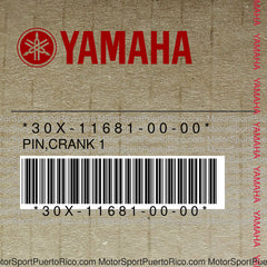 30X-11681-00-00 Original OEM YAMAHA