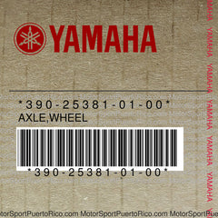 390-25381-01-00 Original OEM YAMAHA
