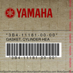 3B4-11181-00-00 Original OEM YAMAHA