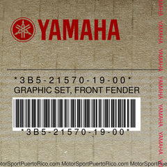 3B5-21570-19-00 Original OEM YAMAHA