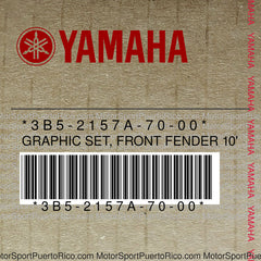 3B5-2157A-70-00 Original OEM YAMAHA