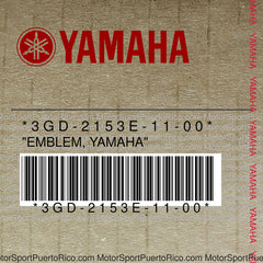 3GD-2153E-11-00 Original OEM YAMAHA