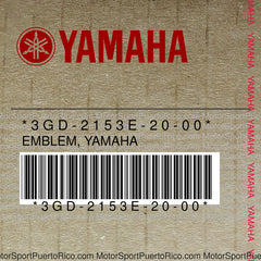 3GD-2153E-20-00 Original OEM YAMAHA