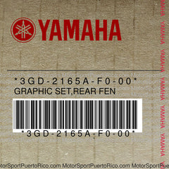 3GD-2165A-F0-00 Original OEM YAMAHA