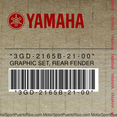 3GD-2165B-21-00 Original OEM YAMAHA