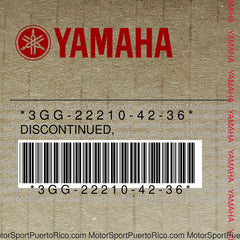 3GG-22210-42-36 Original OEM YAMAHA