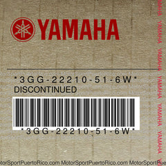 3GG-22210-51-6W Original OEM YAMAHA