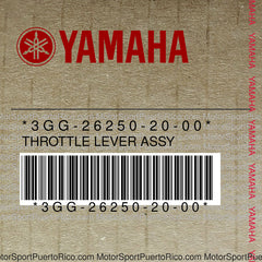 3GG-26250-20-00 Original OEM YAMAHA