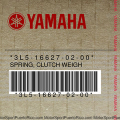 3L5-16627-02-00 Original OEM YAMAHA