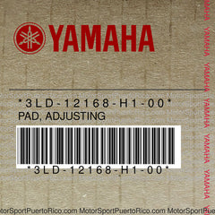 3LD-12168-H1-00 Original OEM YAMAHA