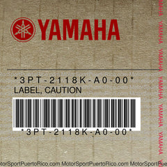 3PT-2118K-A0-00 Original OEM YAMAHA