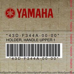 43D-F344A-00-00 Original OEM YAMAHA
