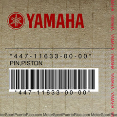 447-11633-00-00 Original OEM YAMAHA