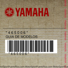 465006 Original OEM YAMAHA