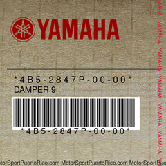 4B5-2847P-00-00 Original OEM YAMAHA