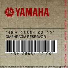 4BH-25854-02-00 Original OEM YAMAHA