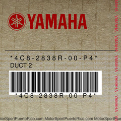4C8-2838R-00-P4 Original OEM YAMAHA