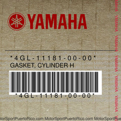 4GL-11181-00-00 Original OEM YAMAHA