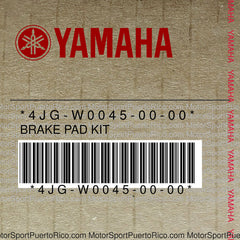 4JG-W0045-00-00 Original OEM YAMAHA