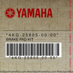 4KG-25805-00-00 Original OEM YAMAHA