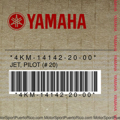 4KM-14142-20-00 Original OEM YAMAHA