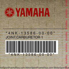 4NK-13586-00-00 Original OEM YAMAHA