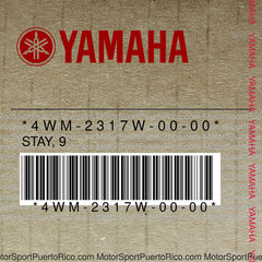 4WM-2317W-00-00 Original OEM YAMAHA