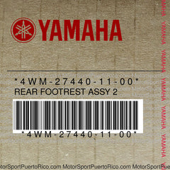 4WM-27440-11-00 Original OEM YAMAHA