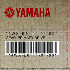 4WX-E6111-01-00 Original OEM YAMAHA