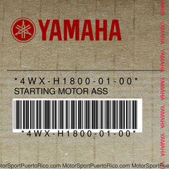 4WX-H1800-01-00 Original OEM YAMAHA