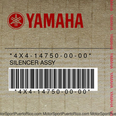 4X4-14750-00-00 Original OEM YAMAHA