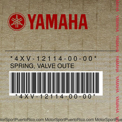 4XV-12114-00-00 Original OEM YAMAHA