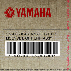 59C-84745-00-00 Original OEM YAMAHA